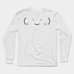 Japanese Emoticon Long Sleeve T-Shirt